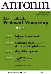 11. LETNI FESTIWAL ANTONIN  2014 afisz